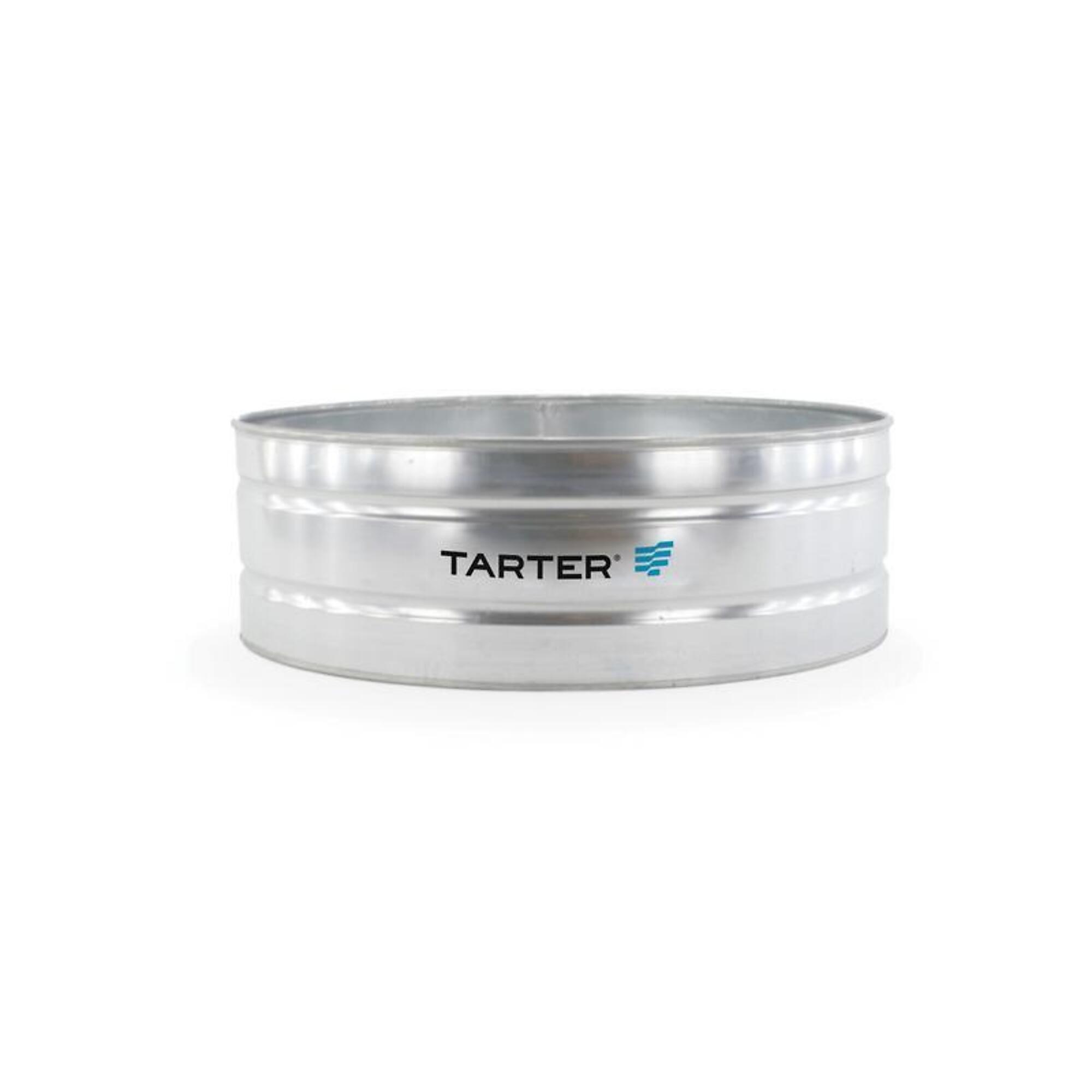 Tarter Round Mega Stock Tank - 390-Gallon Capacity, Galvanized Steel, Rolled Rim Top, Model# WTR62
